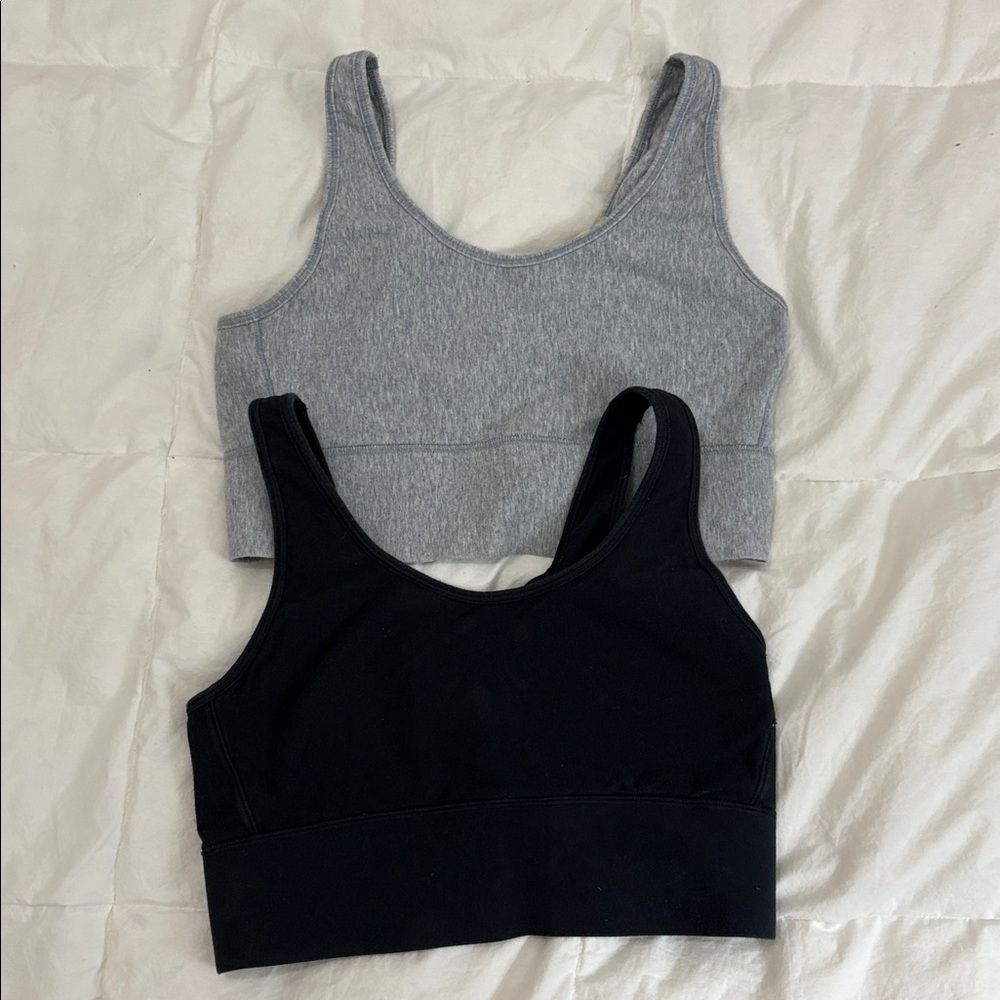 BUNDLE Under Armour Gray and Black Sports Bra - Picture 6 of 8
